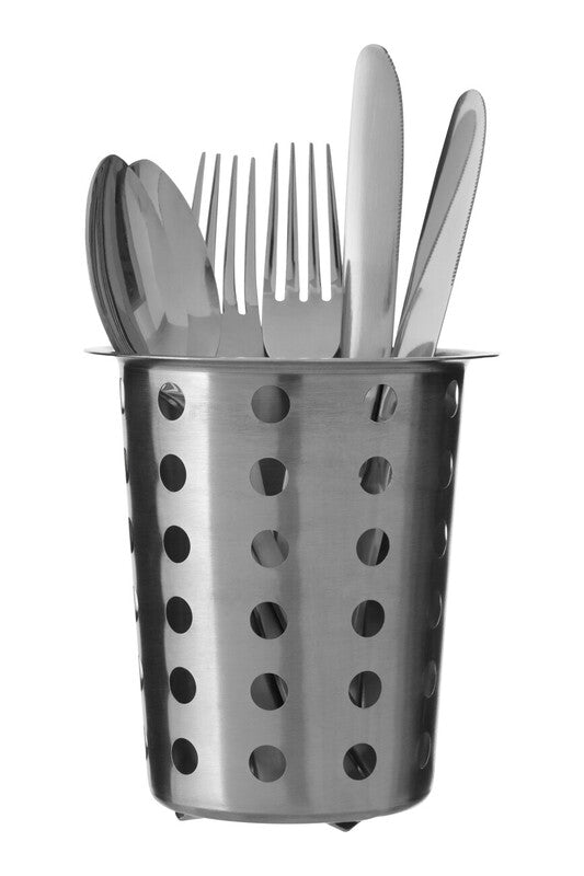 Brooks Brushed Stainless Steel Cutlery Caddy