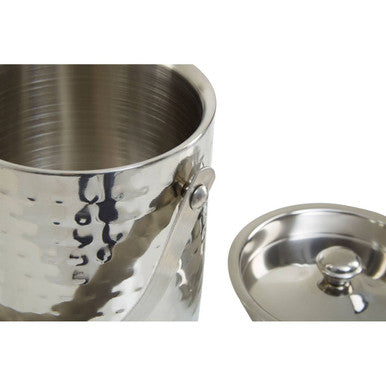 Martel Stainless Steel Hammered Effect Ice Bucket