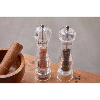 Large Acrylic Salt and Pepper Mill Set | Cody