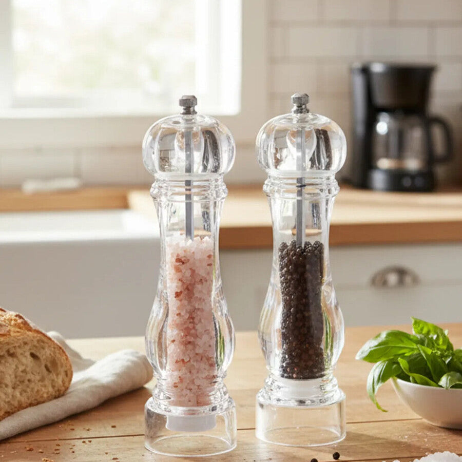 Large Acrylic Salt and Pepper Mill Set | Cody