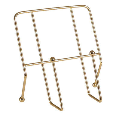 Reyna Gold Finish Cookbook Stand