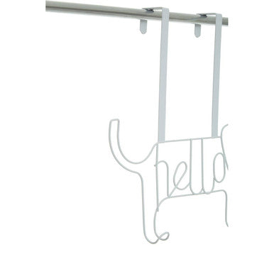 Kirby White Sausage Dog Hanger