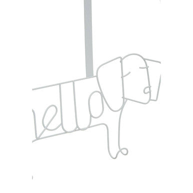 White Sausage Dog Hanger | Kirby