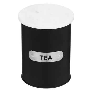Black Enamel Tea Canister | Liberty