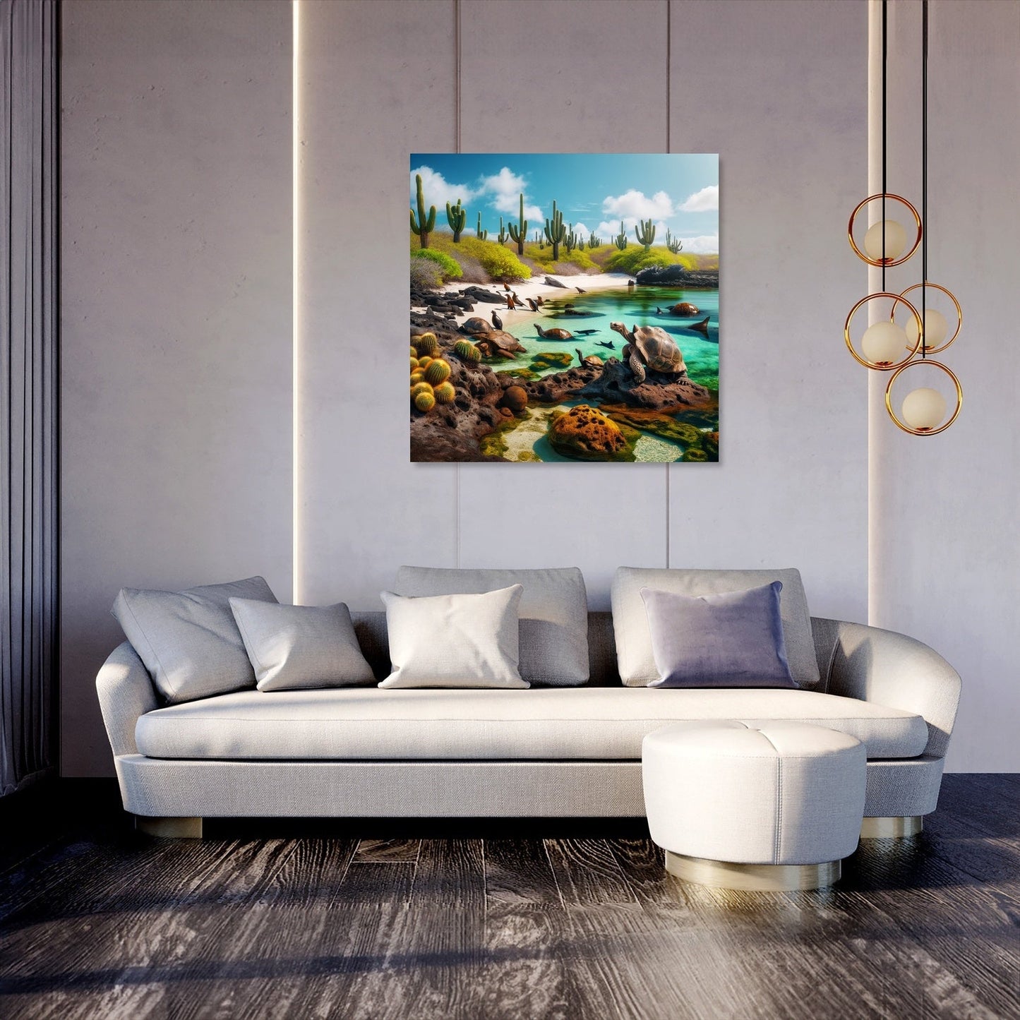 Galapagos Shoreline Canvas