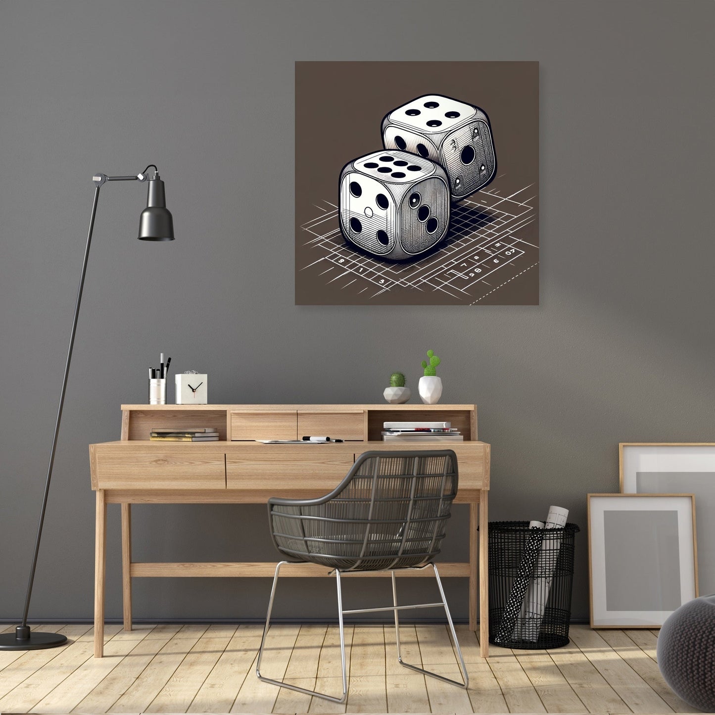 Dynamic Dice Canvas
