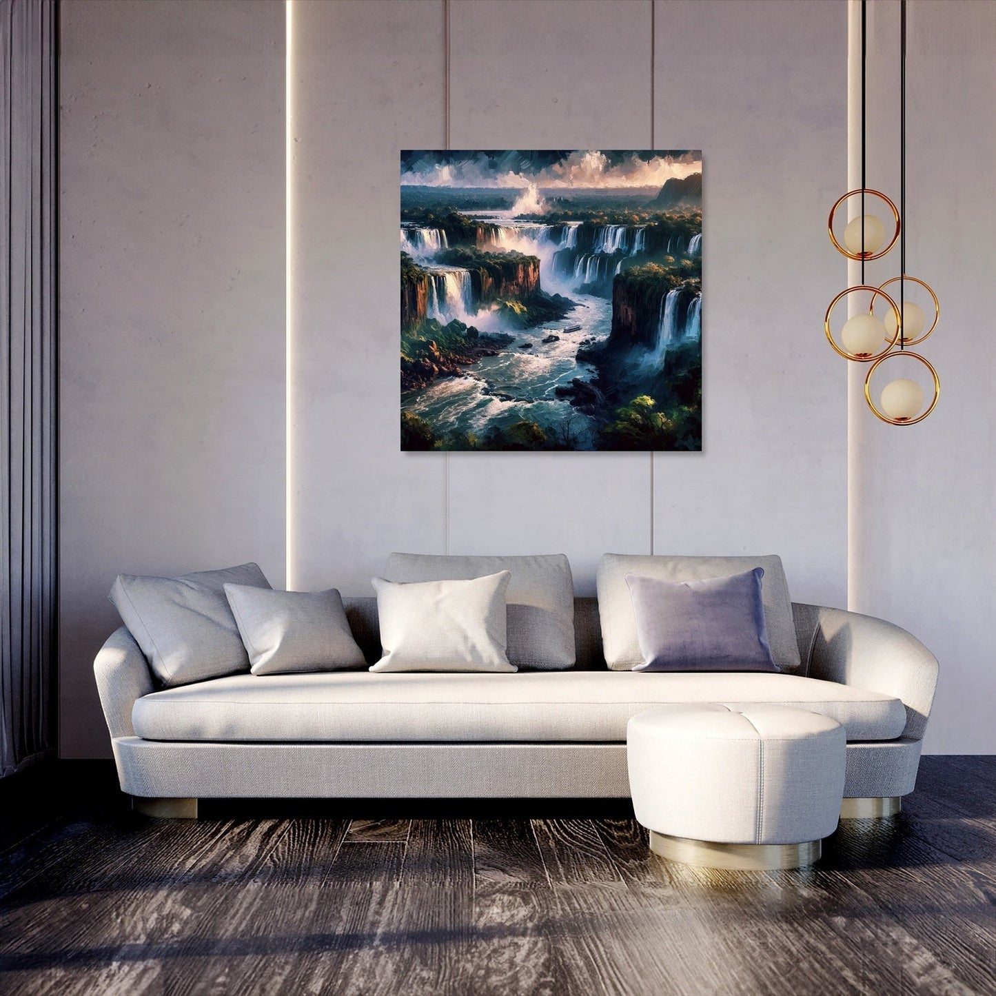 Iguazu Falls Wonder Canvas