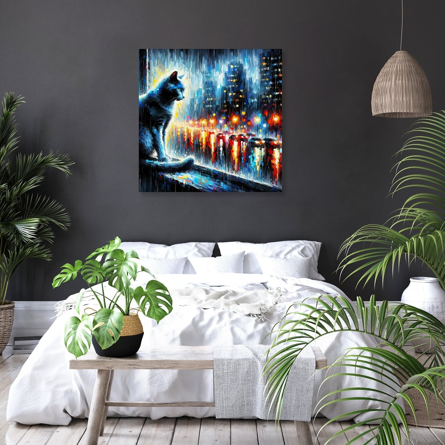 City Rainwatch Canvas