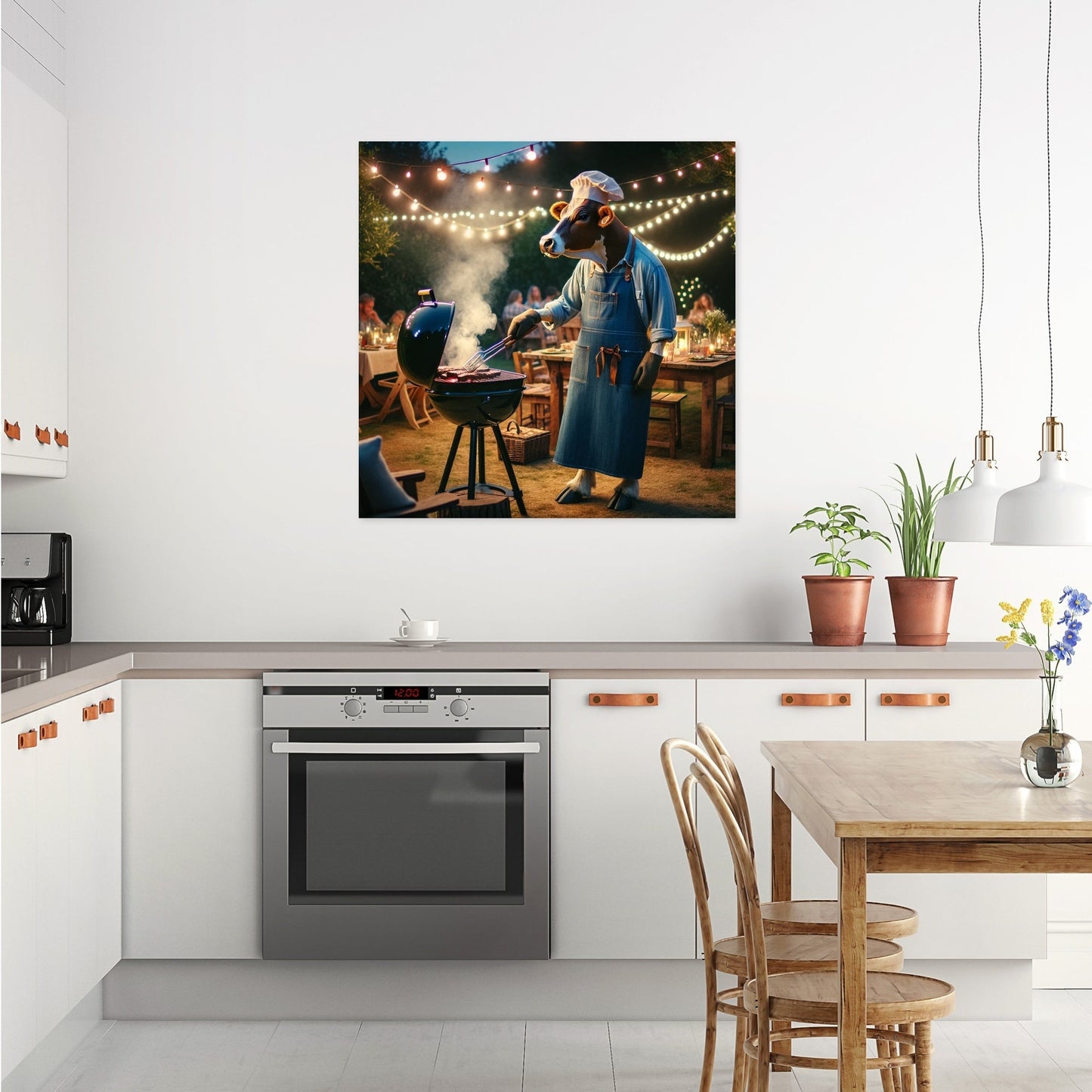 Garden Grill Master Canvas