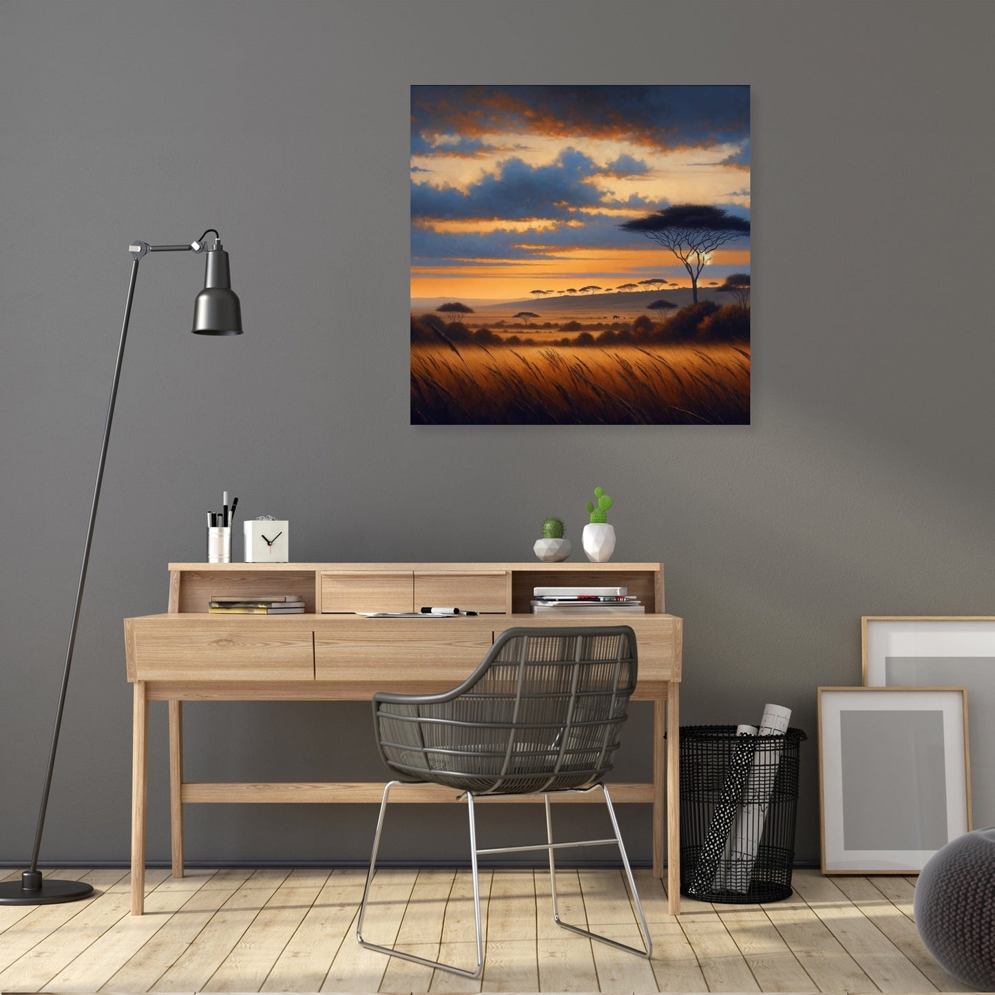 Twilight Savannah Canvas