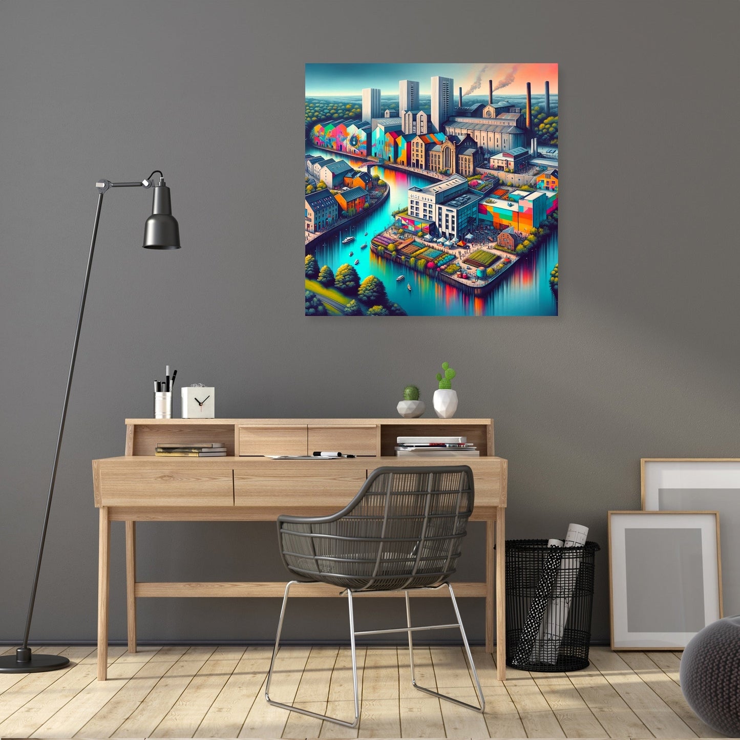 Newcastle Ouseburn Valley Creative Fusion Canvas