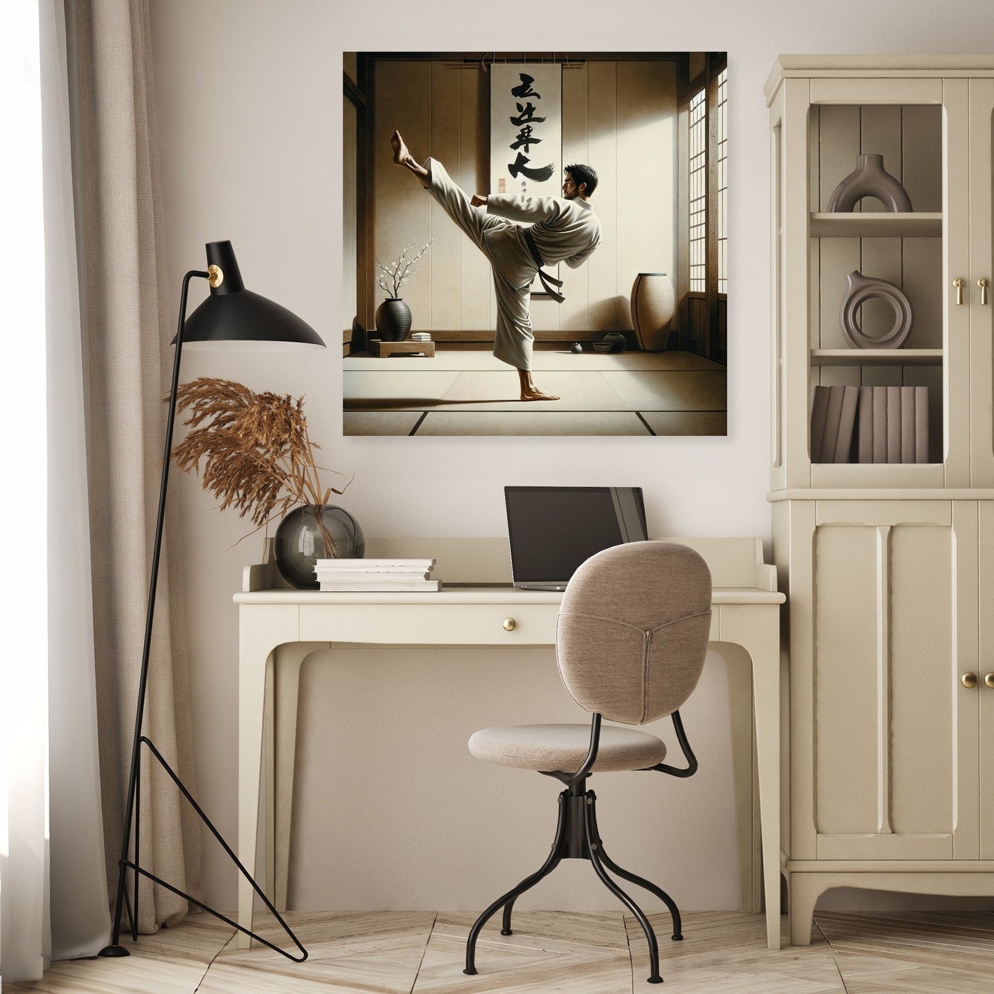 Martial Arts Focus Canvas