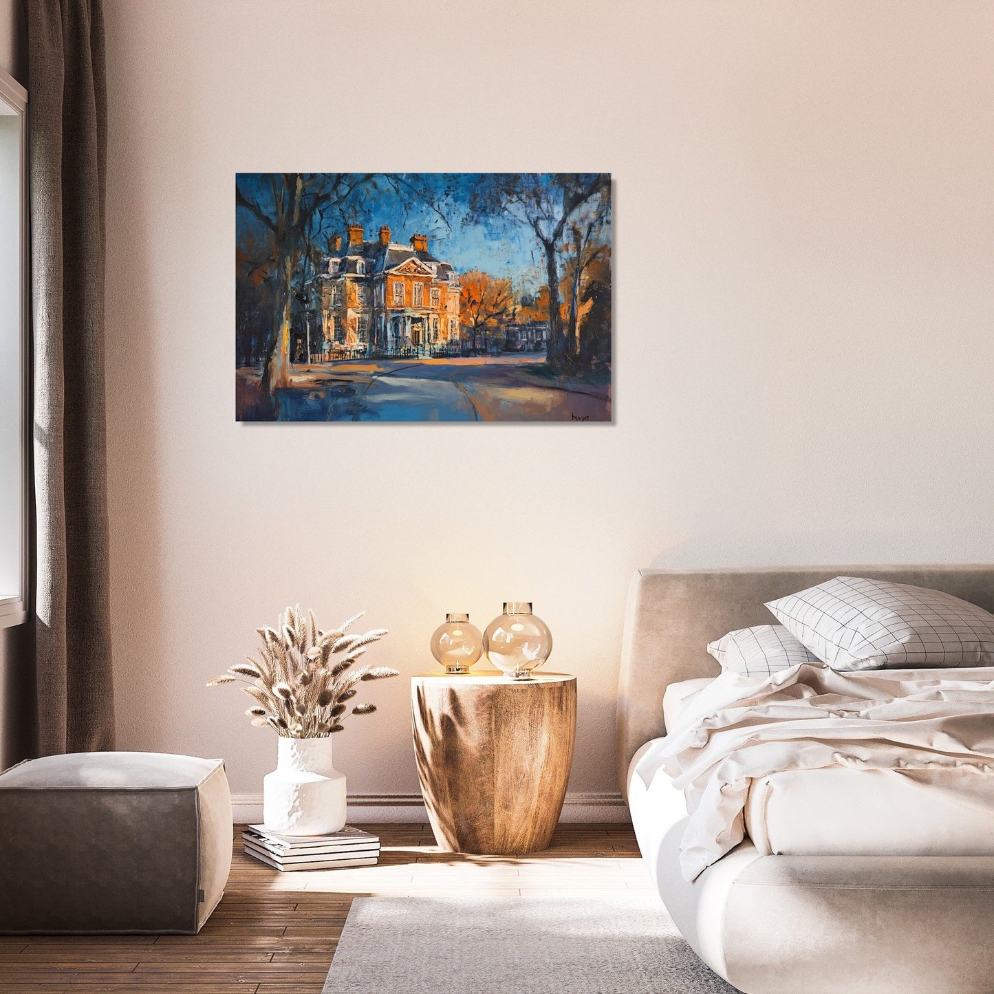 Southampton's Mansion Canvas