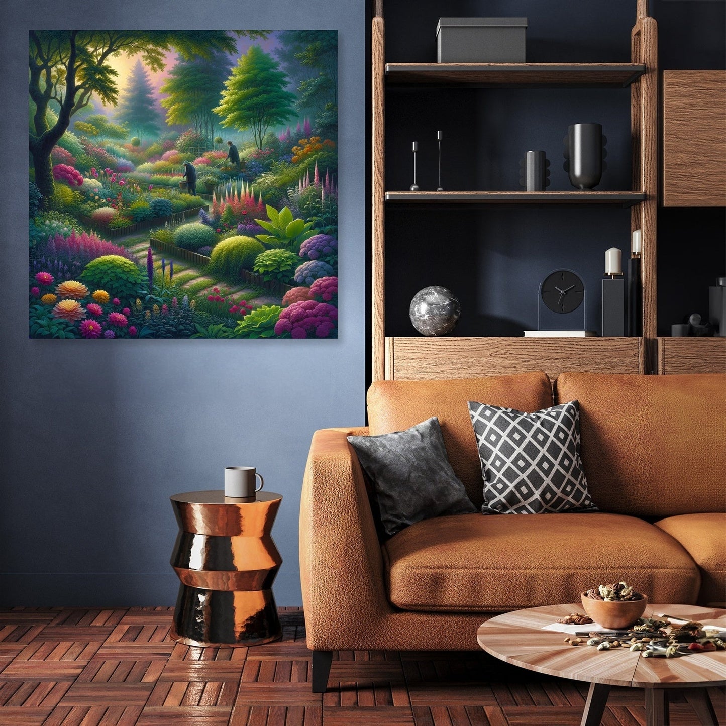 Dawn Garden Canvas