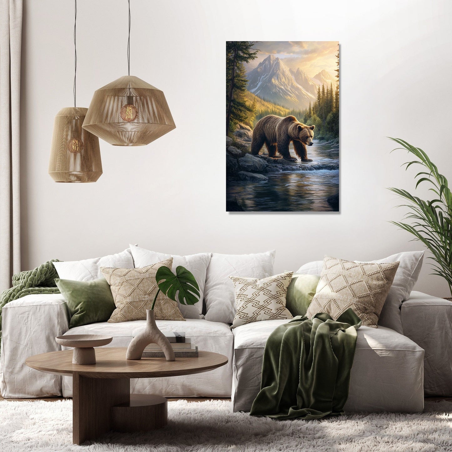 Dawn Reflection Canvas