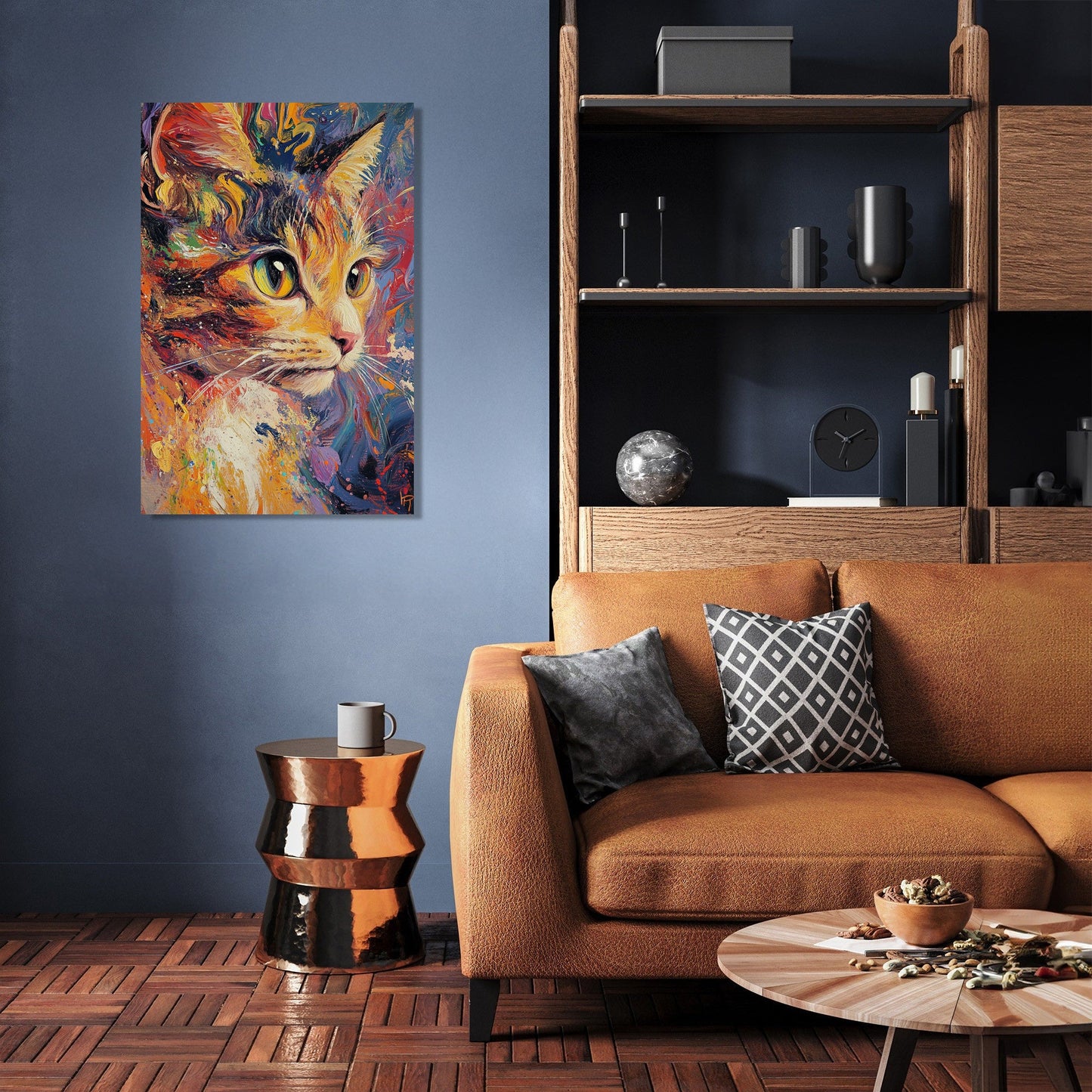 Whiskered Wonder Canvas