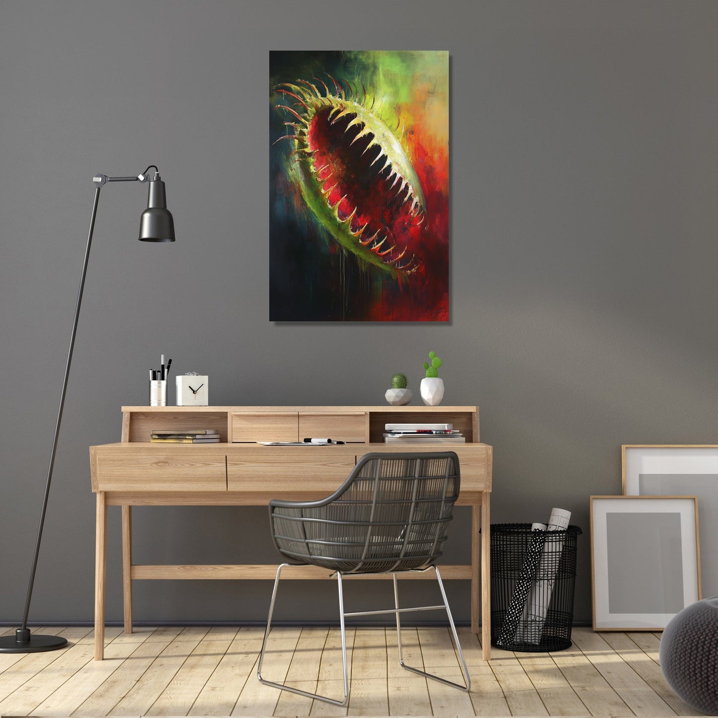 Fearless Flytrap Canvas