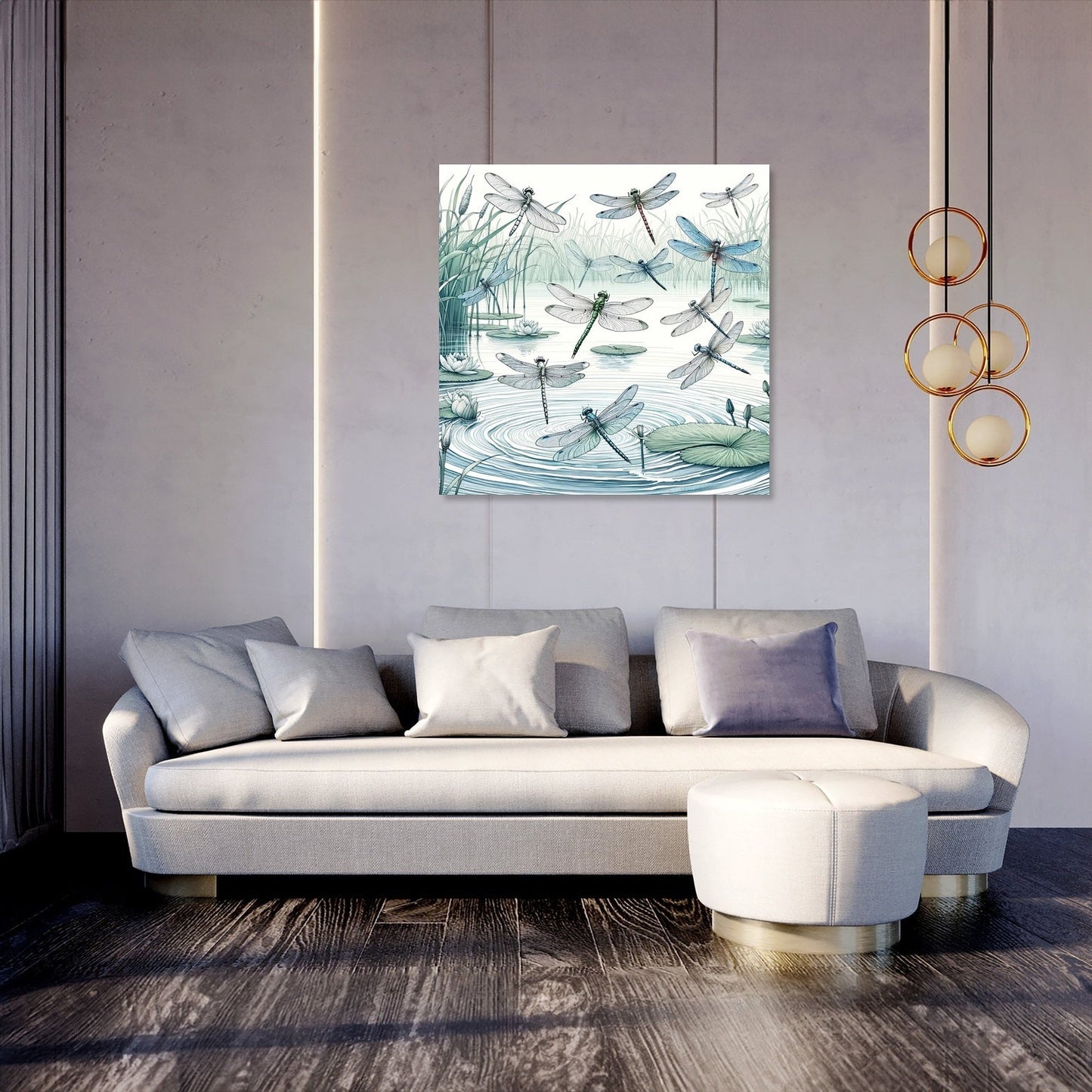 Dragonfly Waltz Canvas