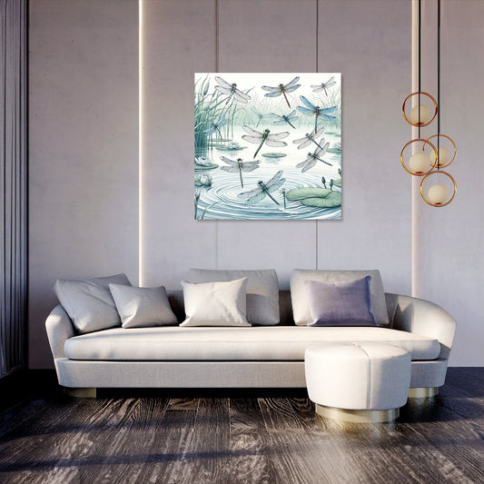 Dragonfly Waltz Canvas