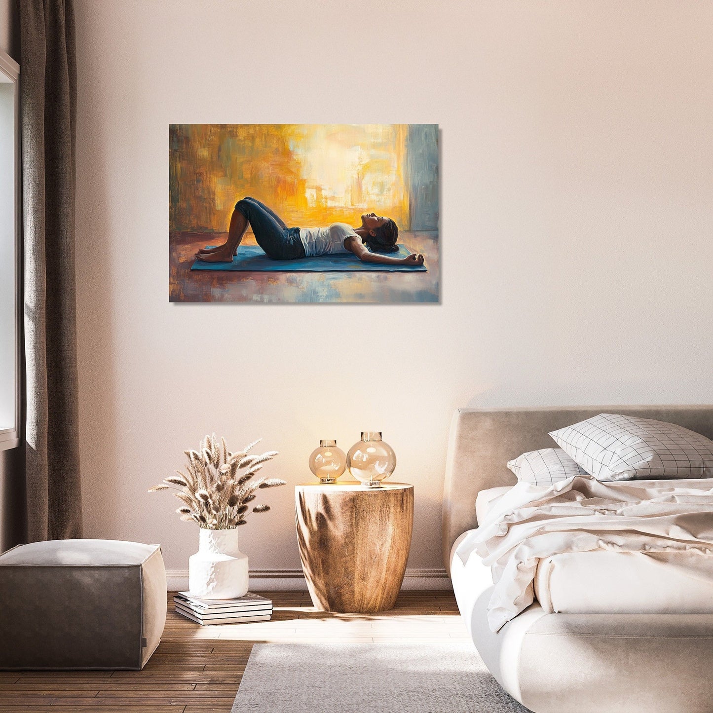 Post-Workout Serenity Canvas