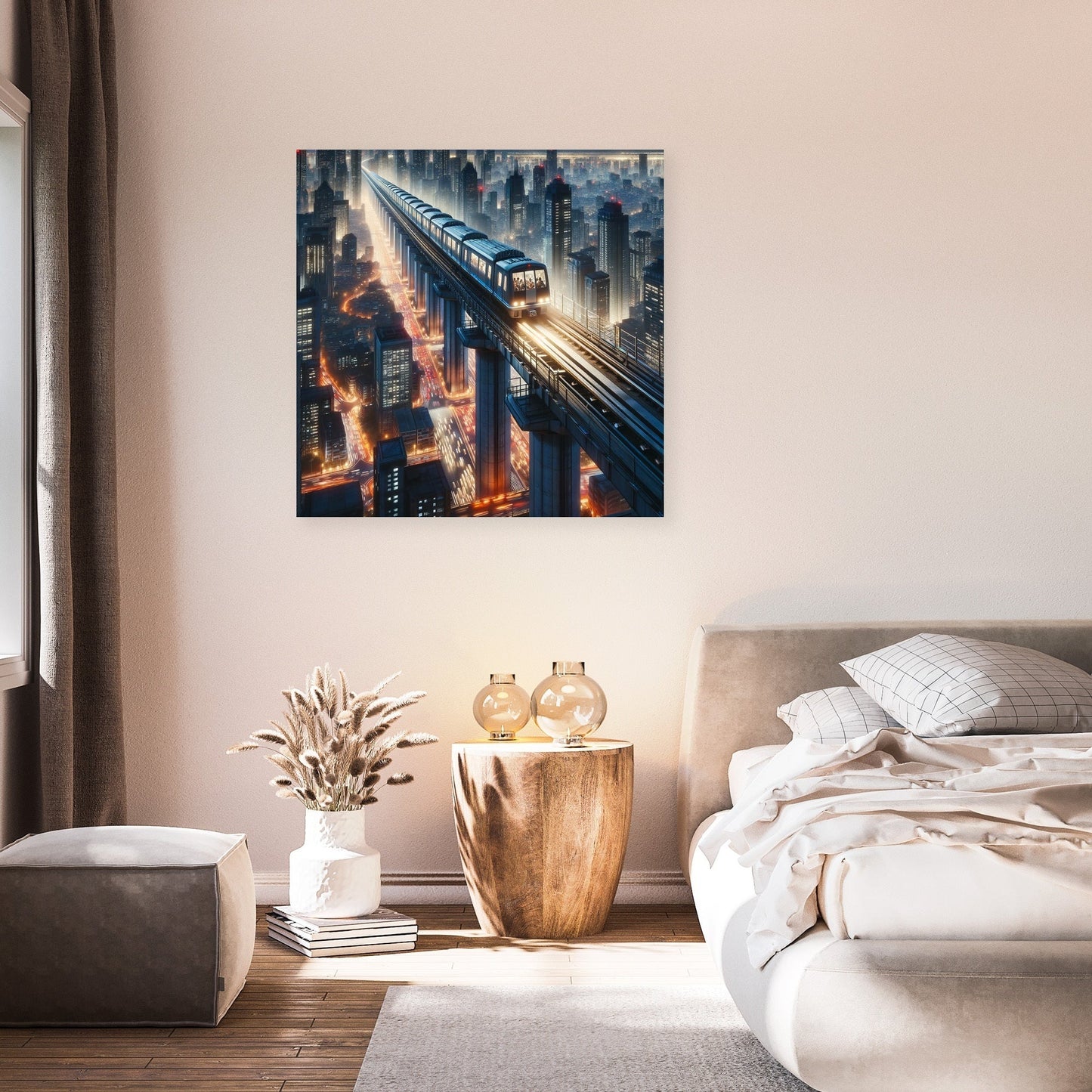 Metropolitan Nightline Canvas