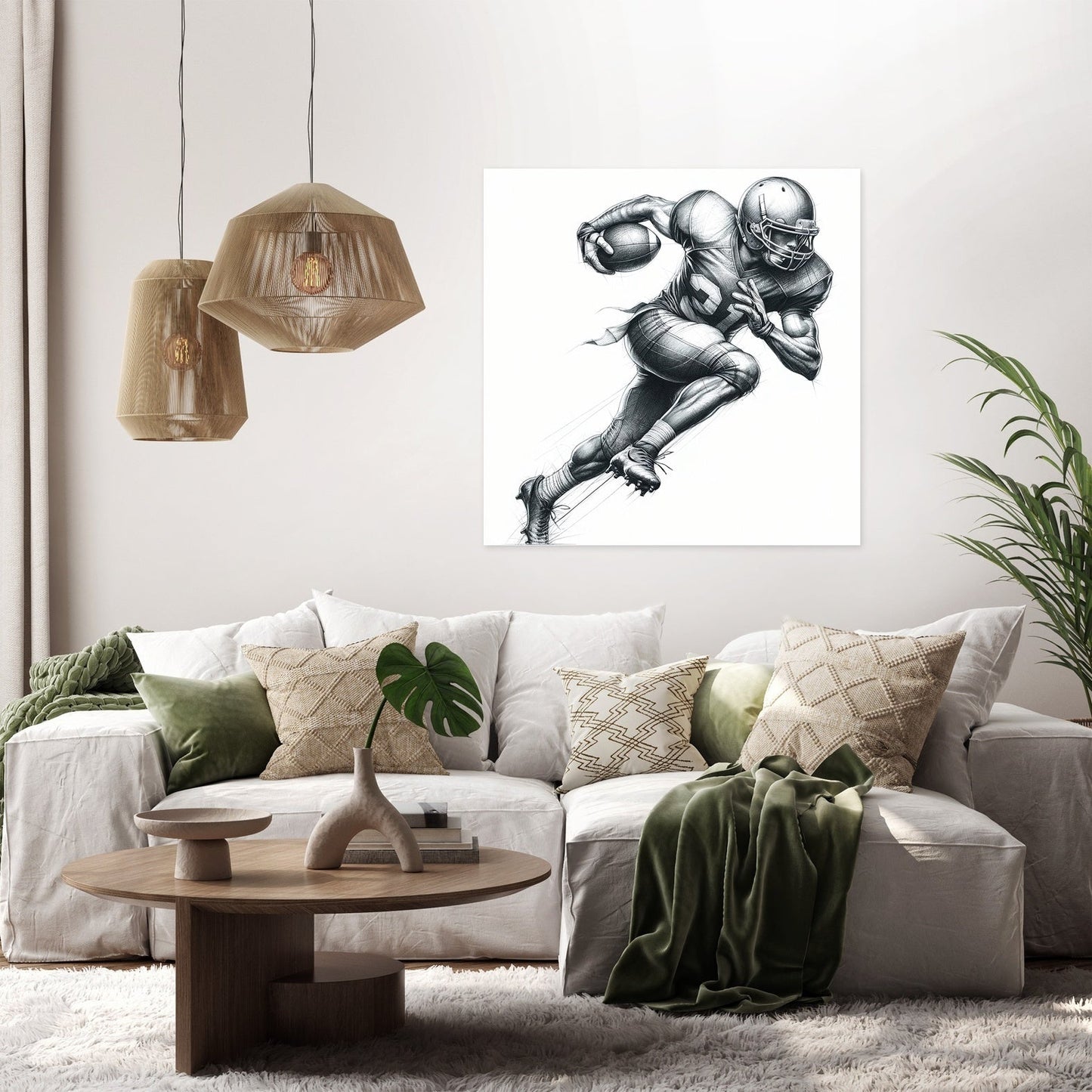 Agile Football Sketch Canvas