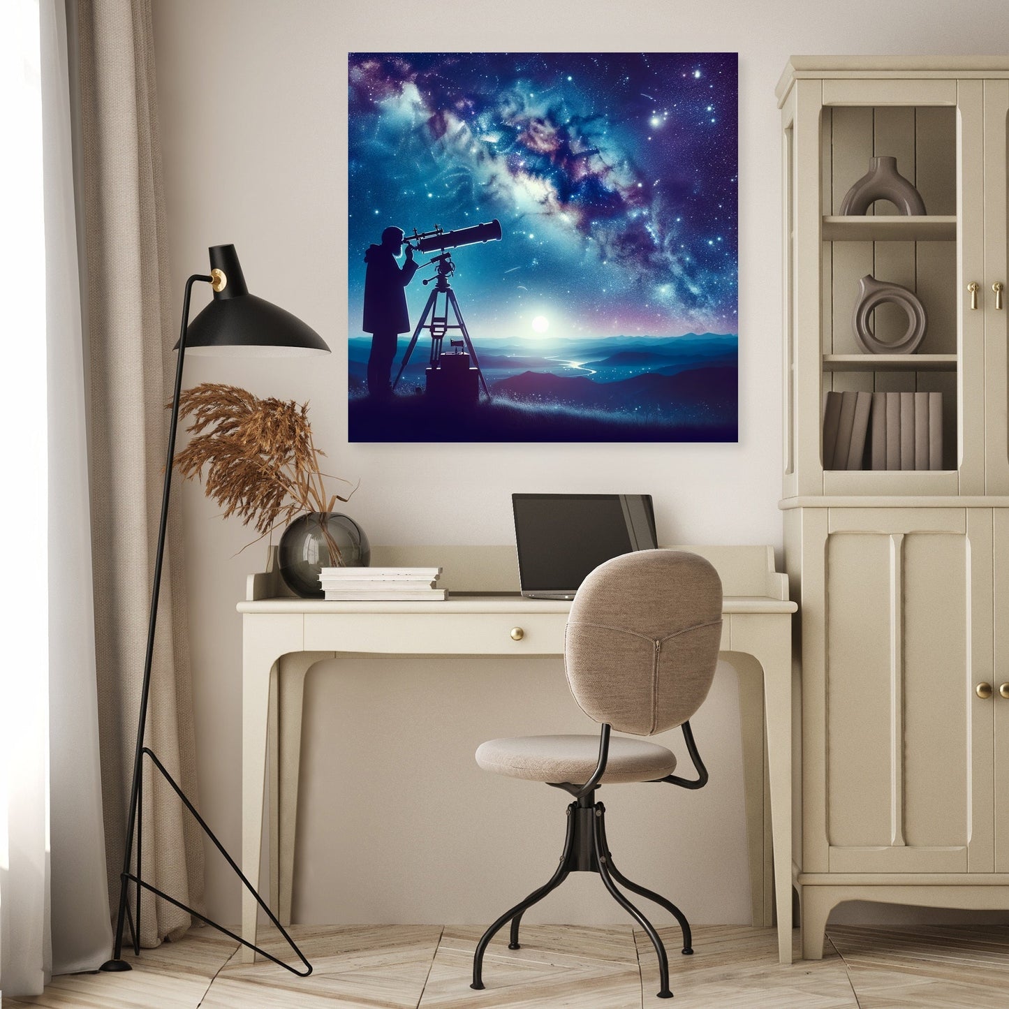 Astronomer's Wonder Canvas