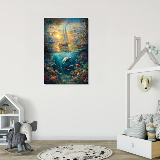 Oceanic Wonders Canvas