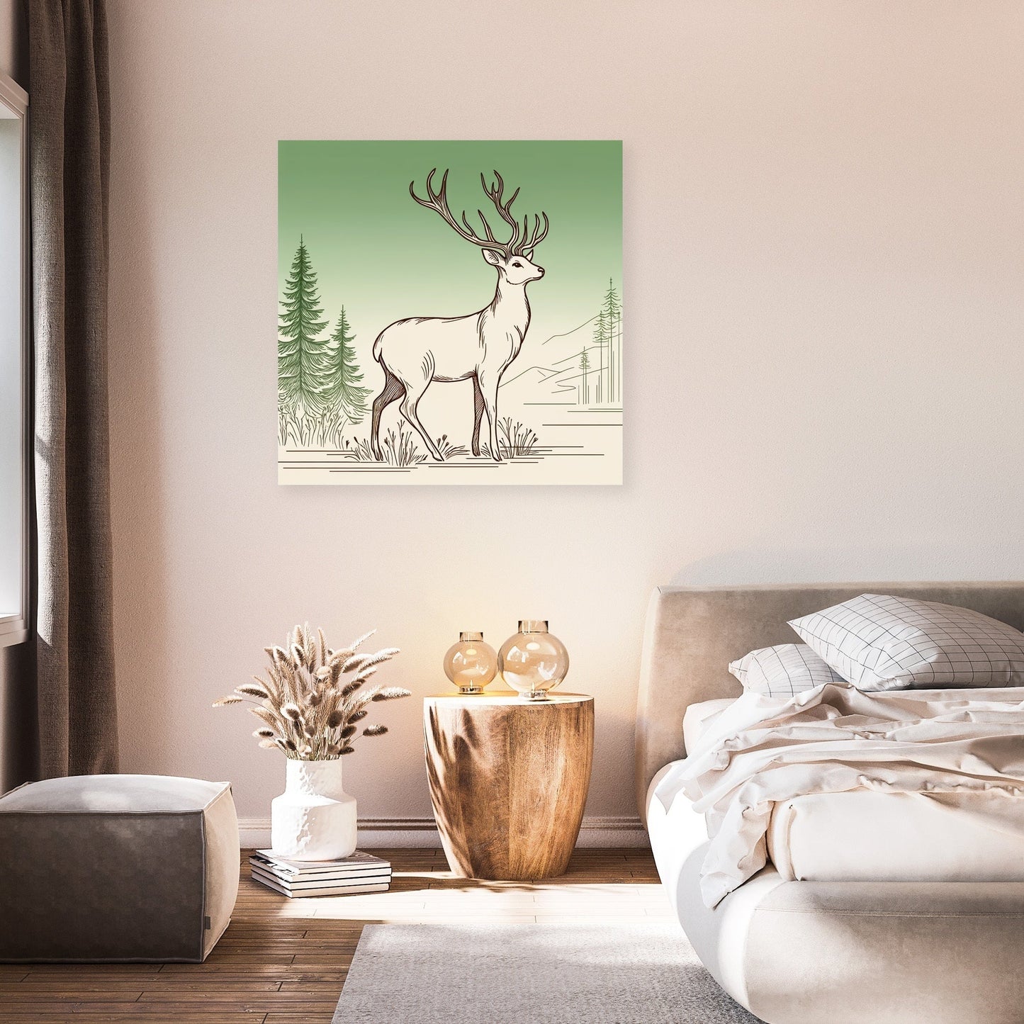 Graceful Deer Canvas