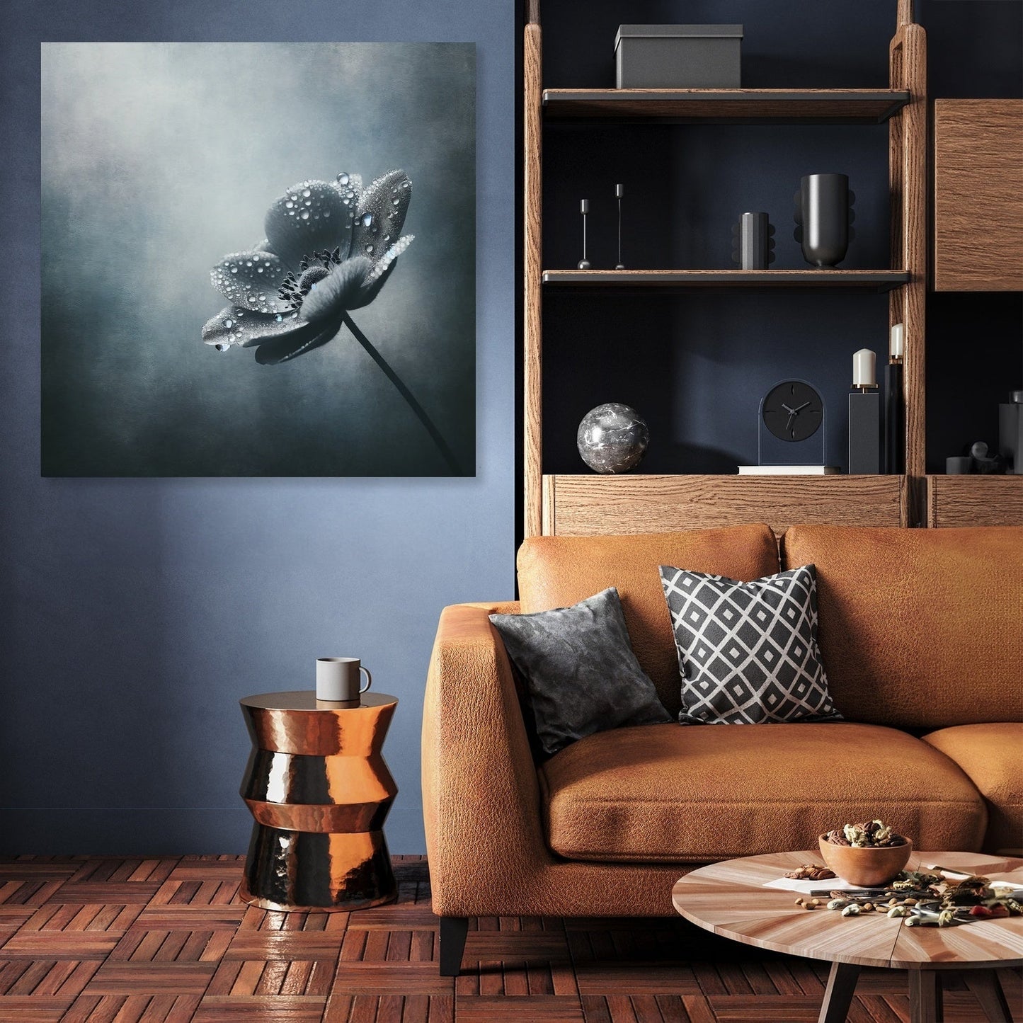 Dew-Kissed Solitude Canvas