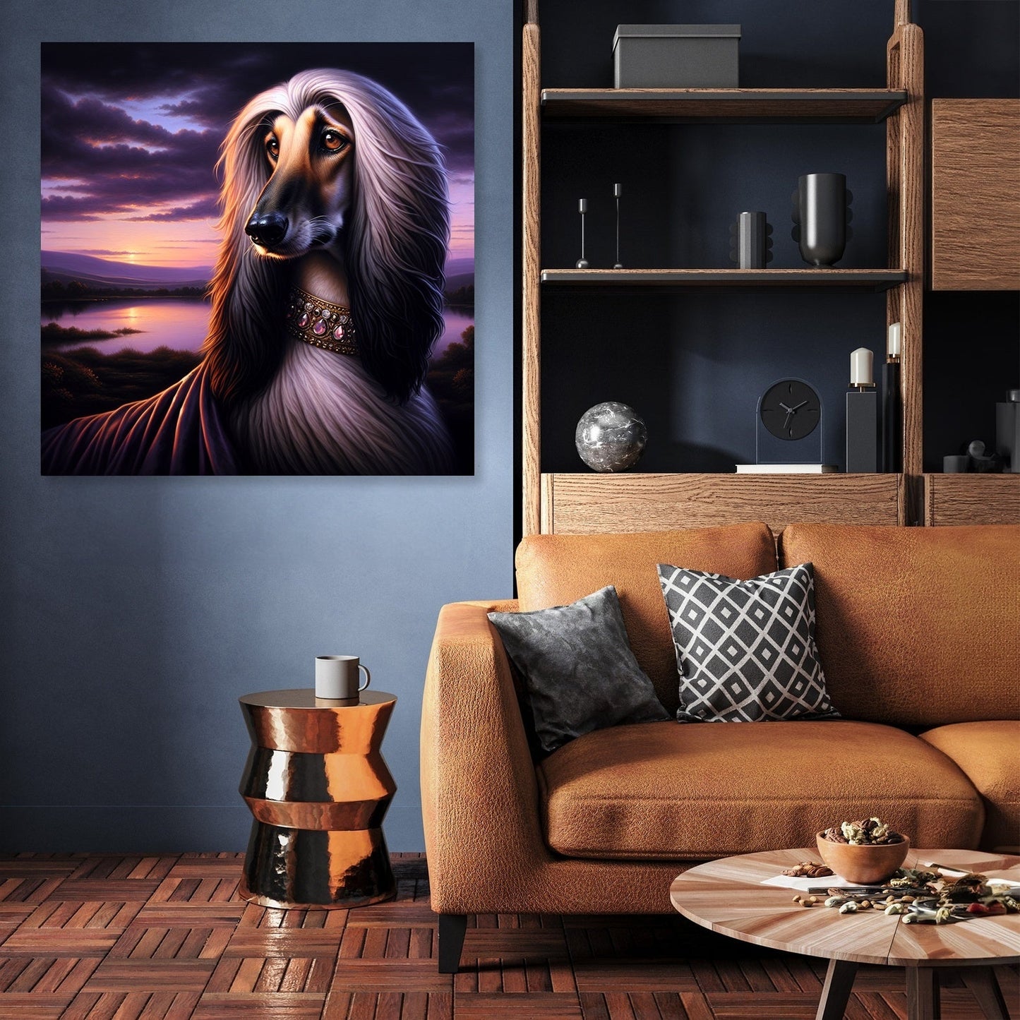 Regal Afghan Dusk Canvas