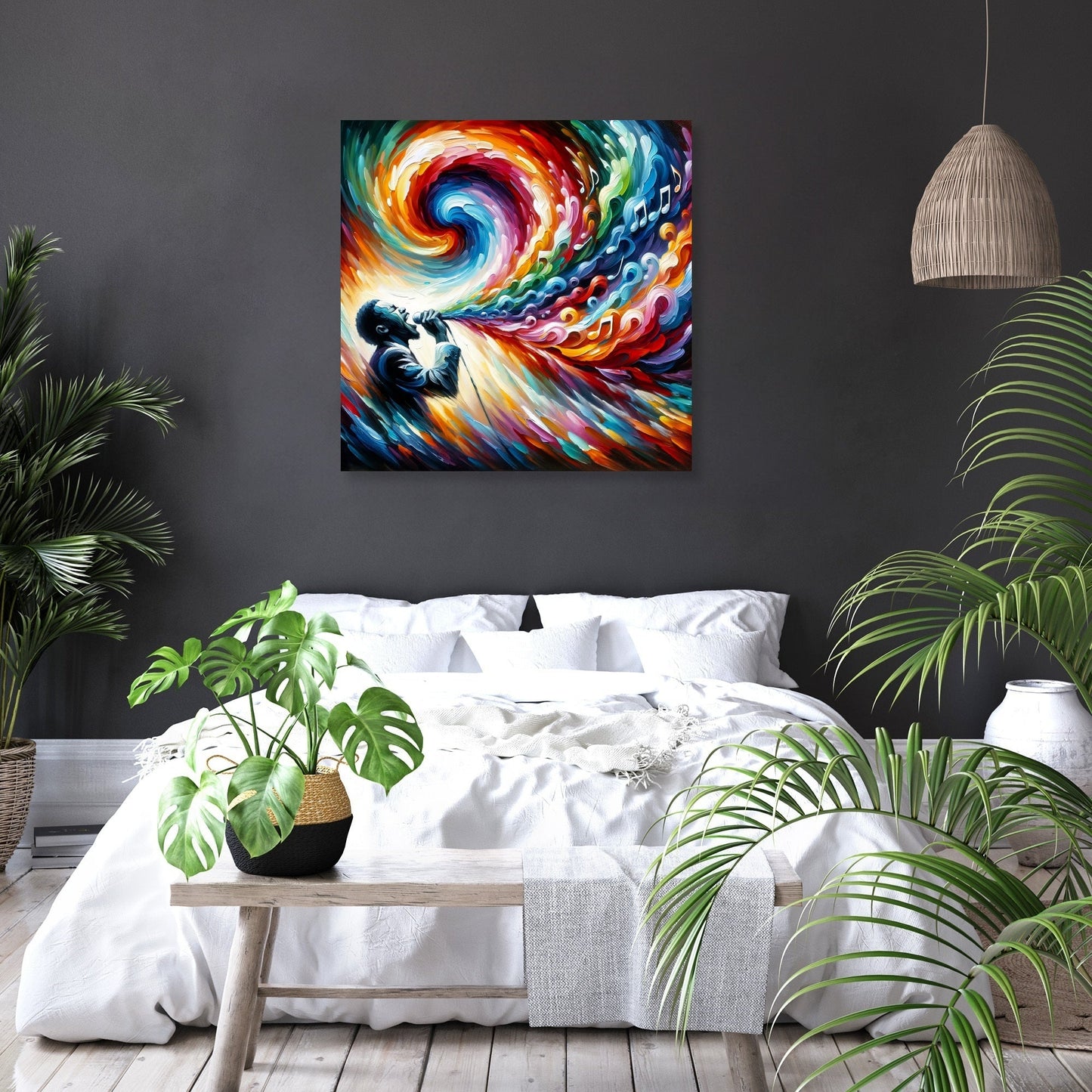Jazz Resonance Canvas