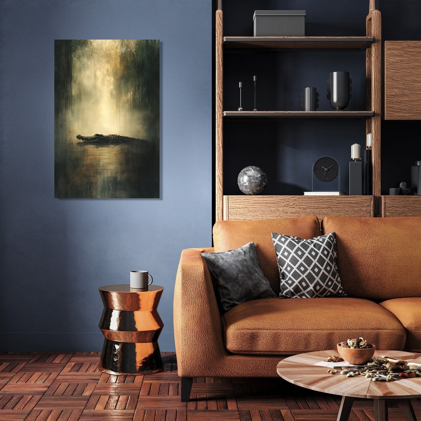 Crocodile Mistafield Canvas
