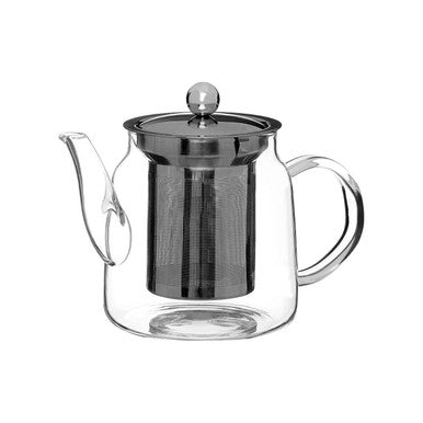 Fuso Borosilicate Glass 650ml Teapot
