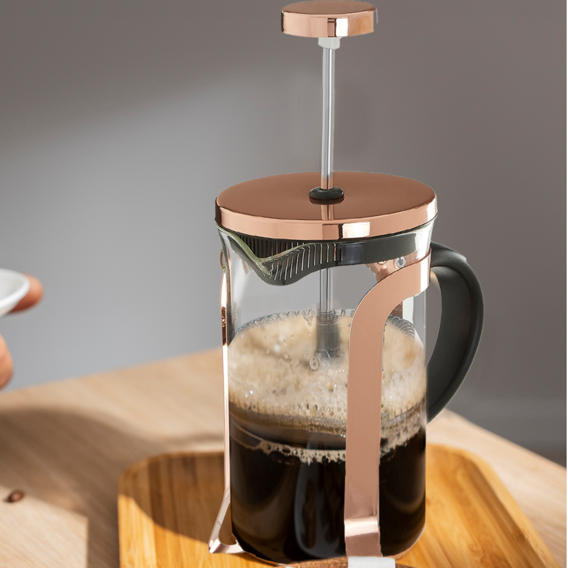 Rose Gold Cafetiere 350 Ml | Akeala