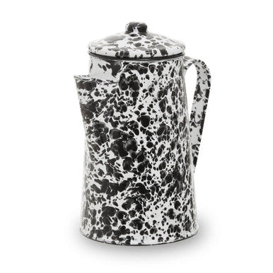 Black and White Patterned Coffee Pot | Hygge