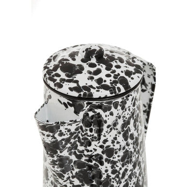 Black and White Patterned Coffee Pot | Hygge