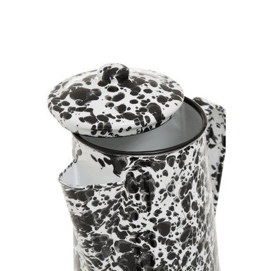 Black and White Patterned Coffee Pot | Hygge