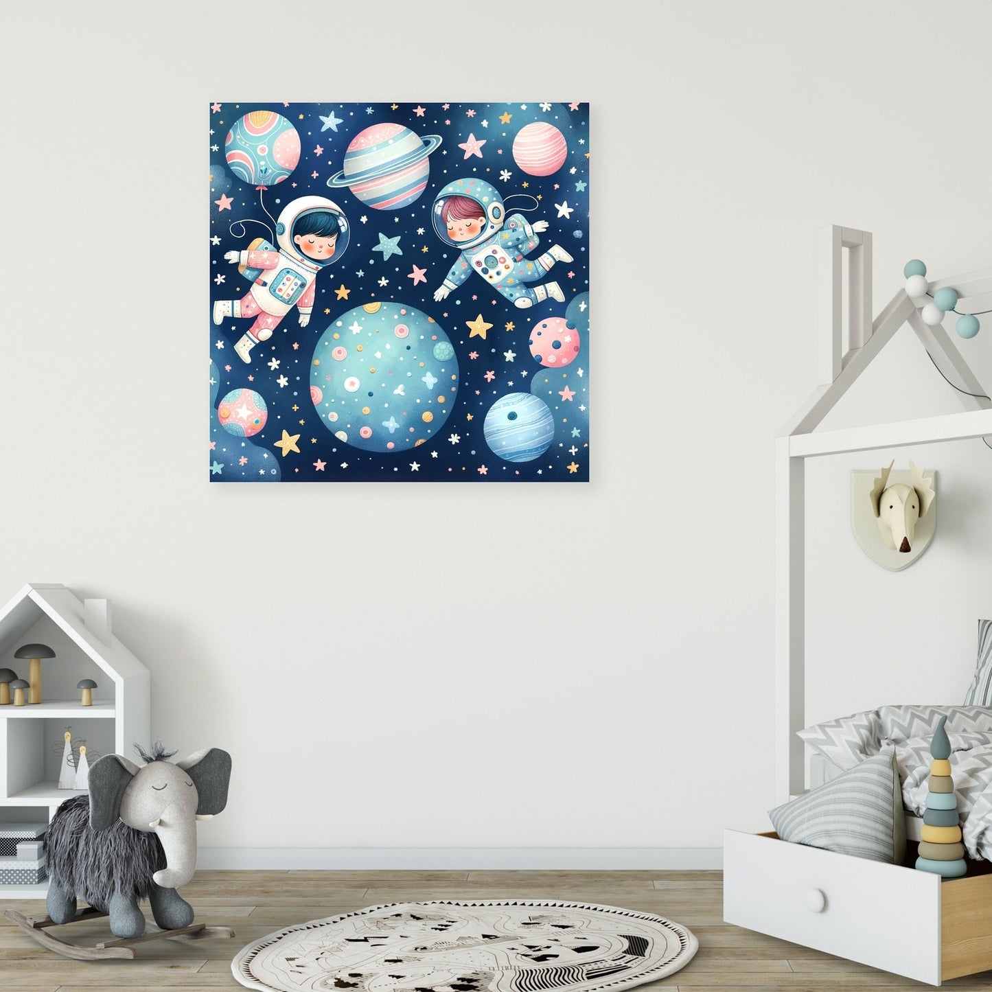 Astronaut Adventures Canvas
