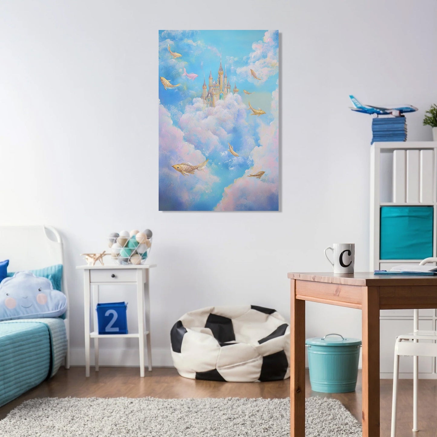 Castle of Clouds Canvas