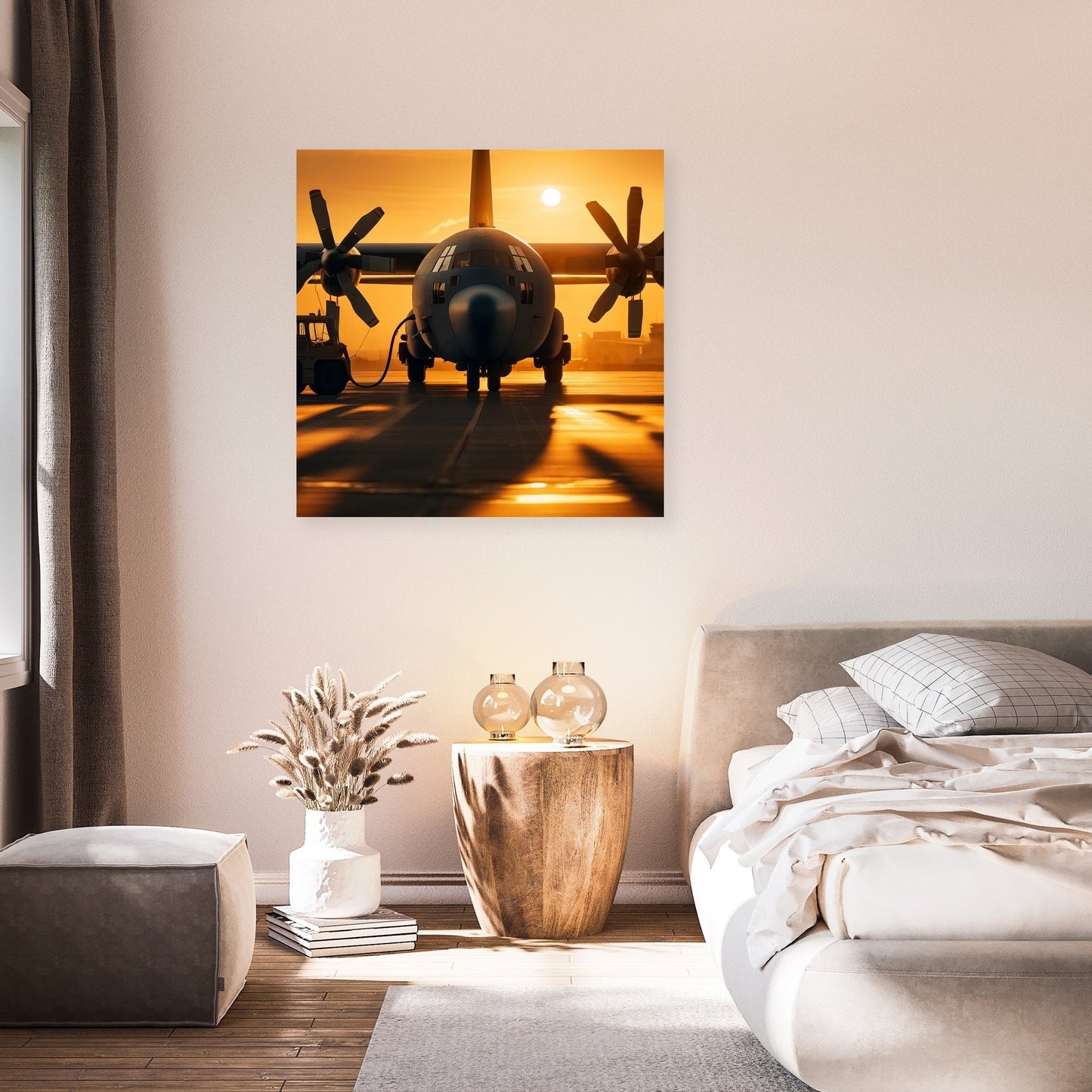 Golden Hour Mission Canvas