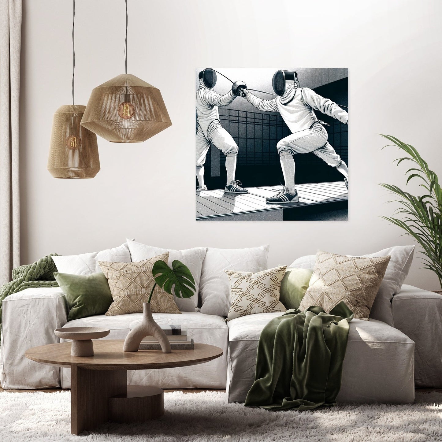 Elegant Parry Canvas