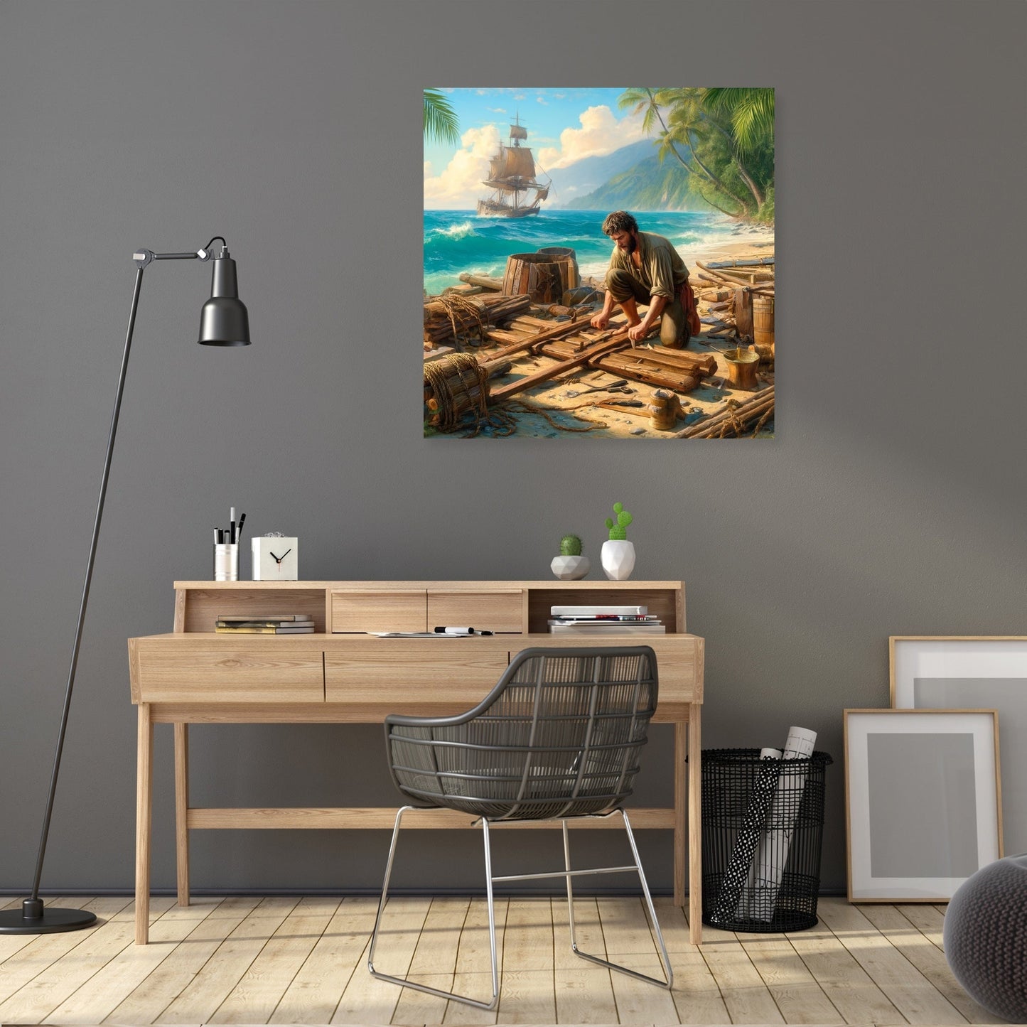 Island Raft Builder Canvas