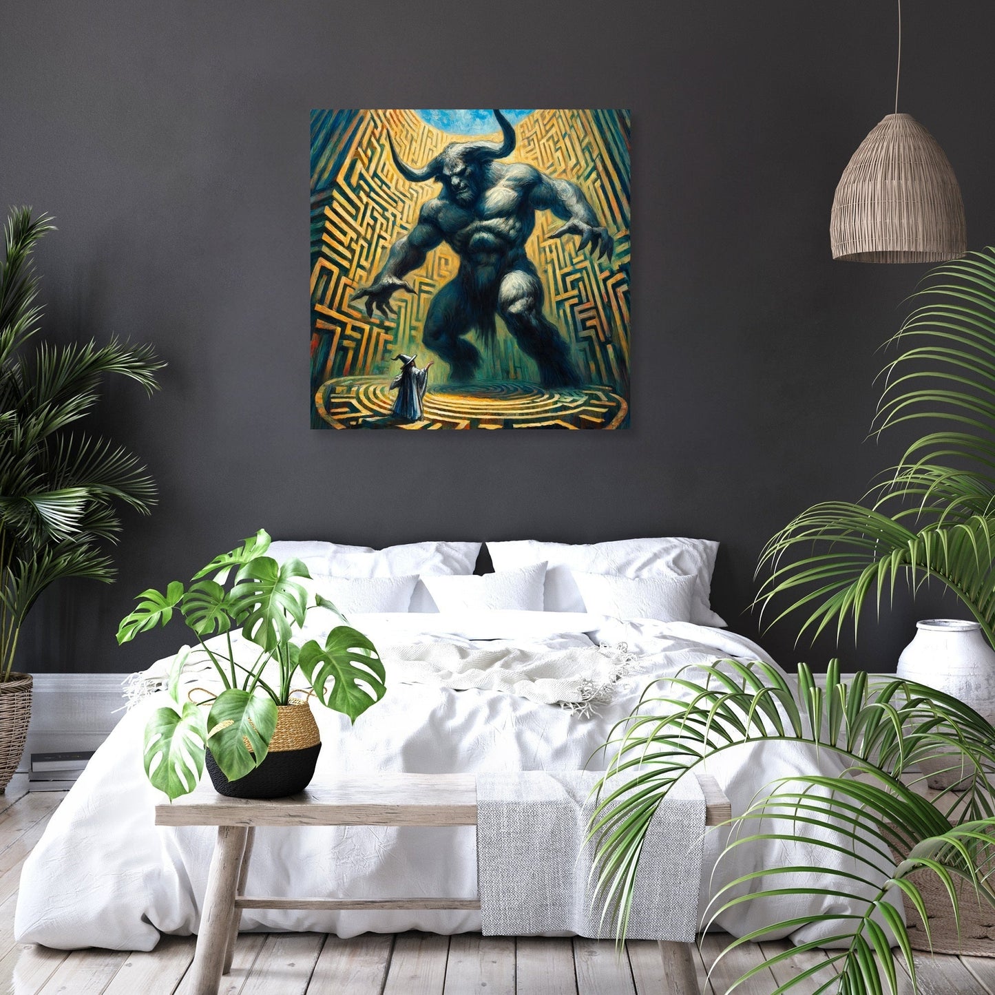 Labyrinth Clash Canvas