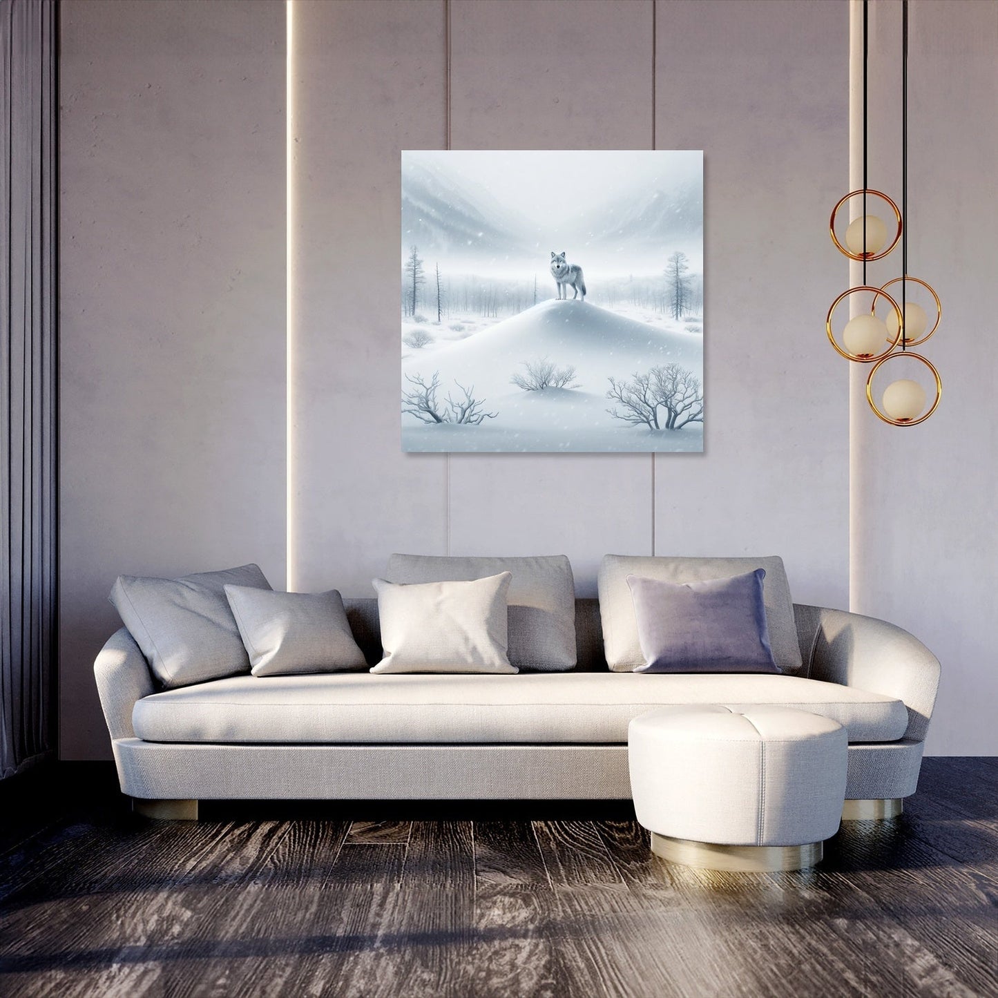 Whispering Woodland Canvas