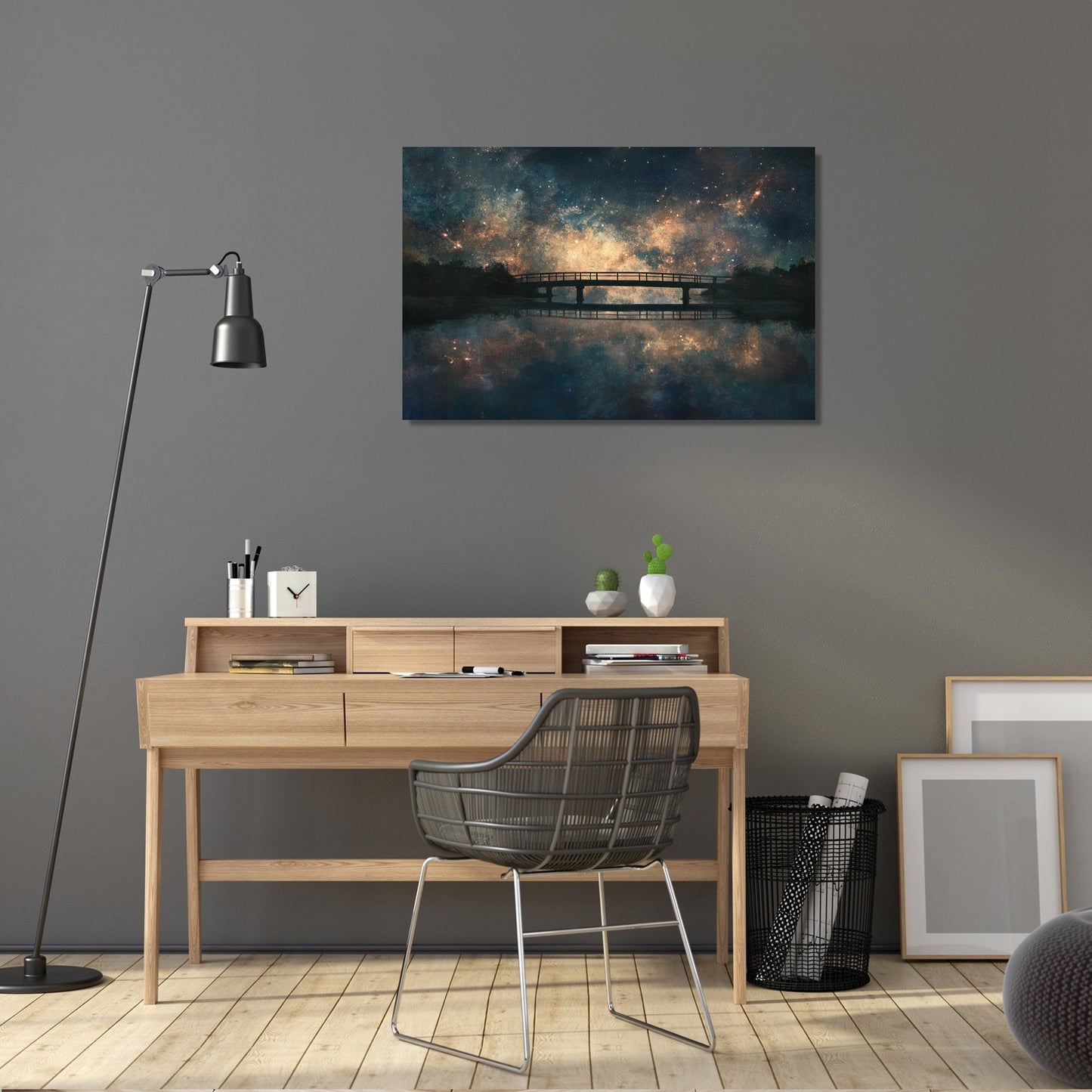 Celestial Reflection Canvas