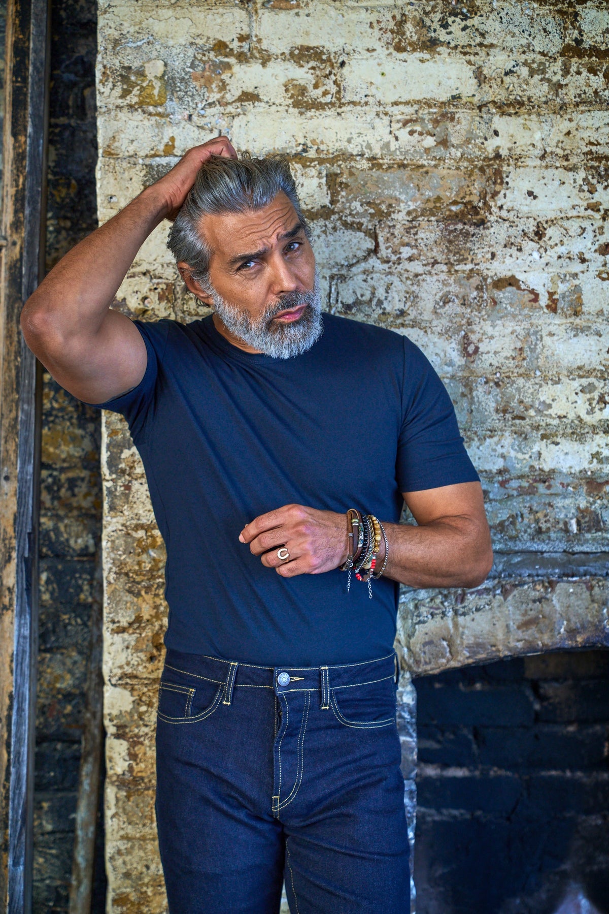 Trueman Regular Fit T-Shirt - Navy