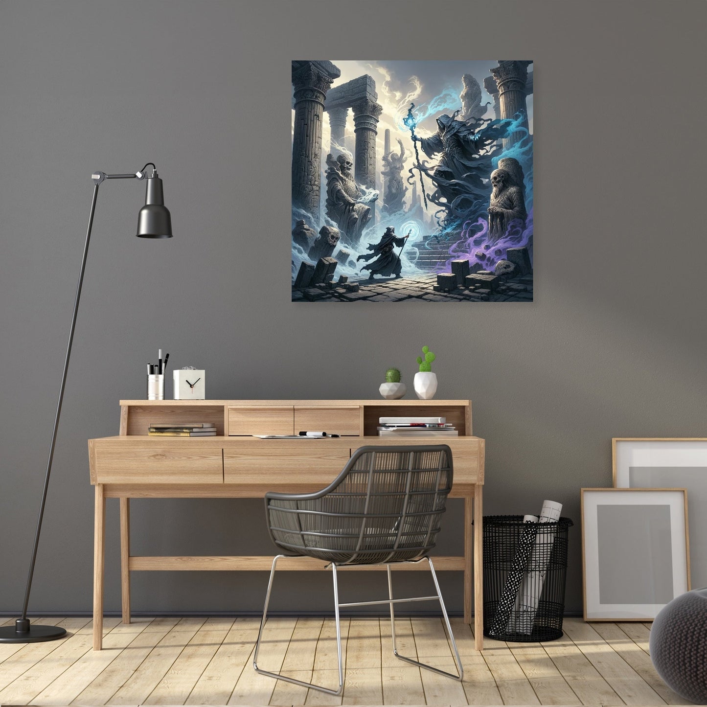 Ruins Duel Canvas
