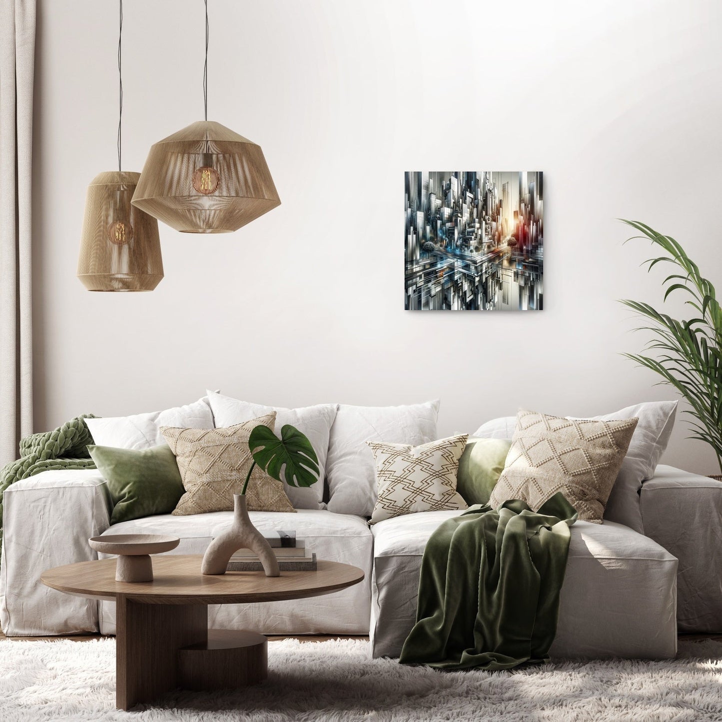 Metropolitan Mosaic Canvas