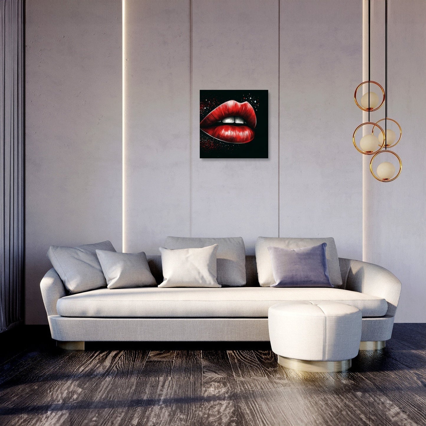 Scarlet Whisper Canvas